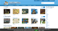 Desktop Screenshot of freegames.com