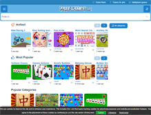 Tablet Screenshot of freegames.com