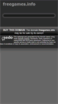 Mobile Screenshot of freegames.info