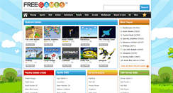Desktop Screenshot of freegames.in
