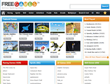 Tablet Screenshot of freegames.in